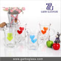 5oz Mentions légales Heart Design Glass Mug